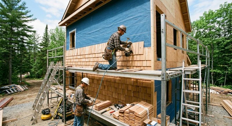 Wood Shake Siding Installation in Shelbyville, TN