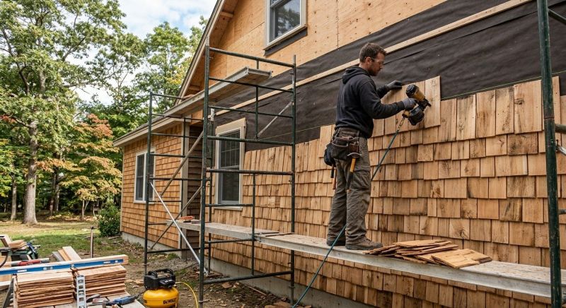 Wood Siding Installation in Coffee County, TN