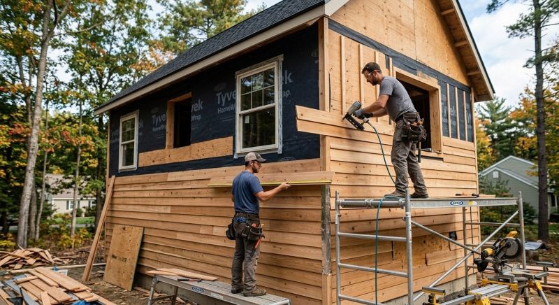 Wood Siding Installation in Coffee County, TN