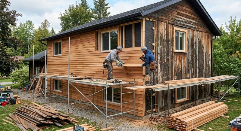 Wood Siding Service in Lincoln County, TN