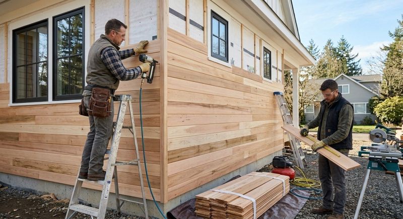 Wood Siding Service in Lincoln County, TN
